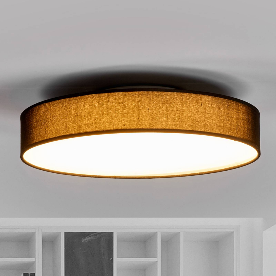 Plafonnier en textile moderneLED, Saira