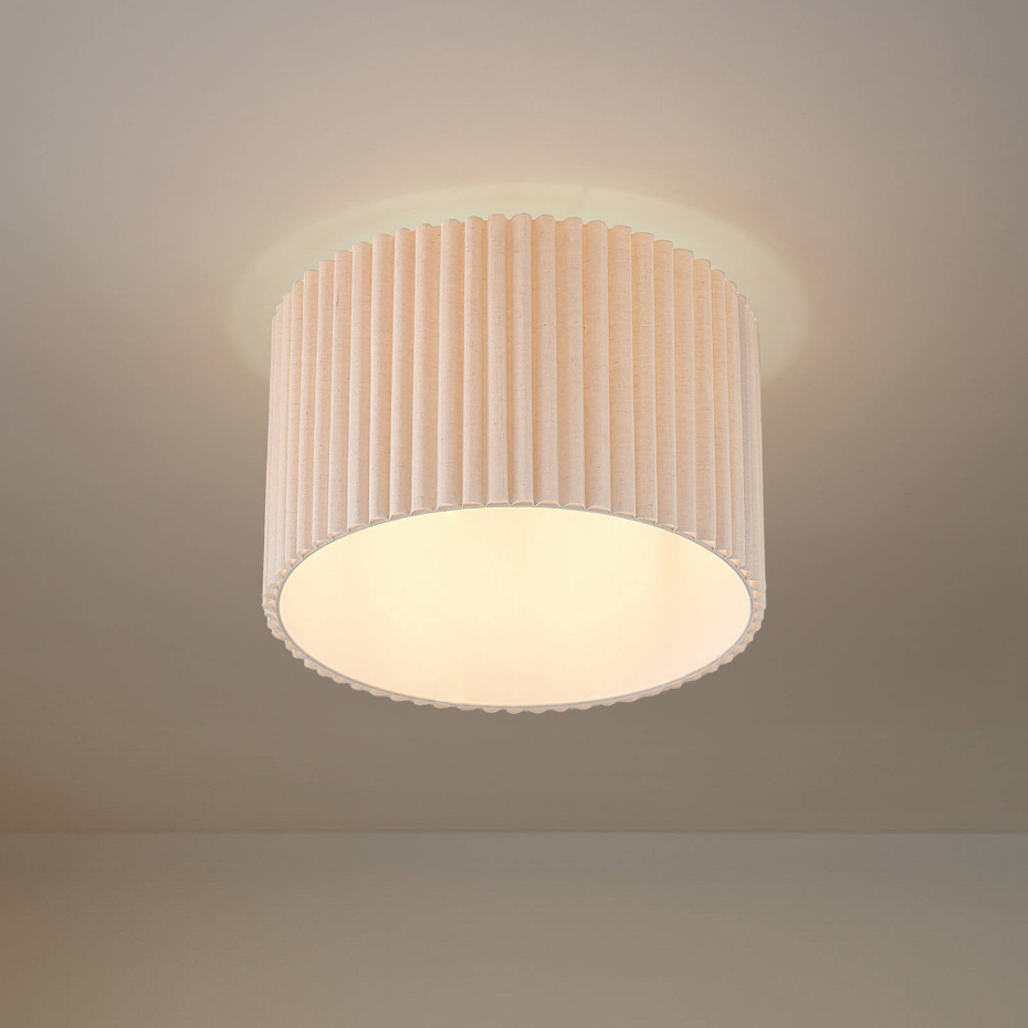Plafonnier en textile scandinave, Libbie