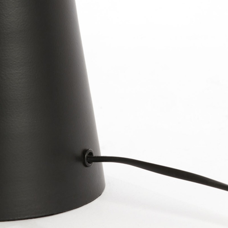 Lampe Métal Noir Ilvara Abat Jour Vert