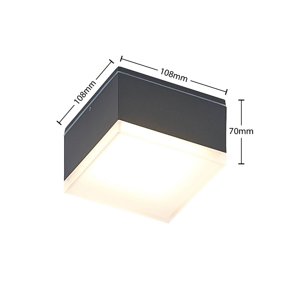 Plafonnier extérieur en aluminium moderneLED
