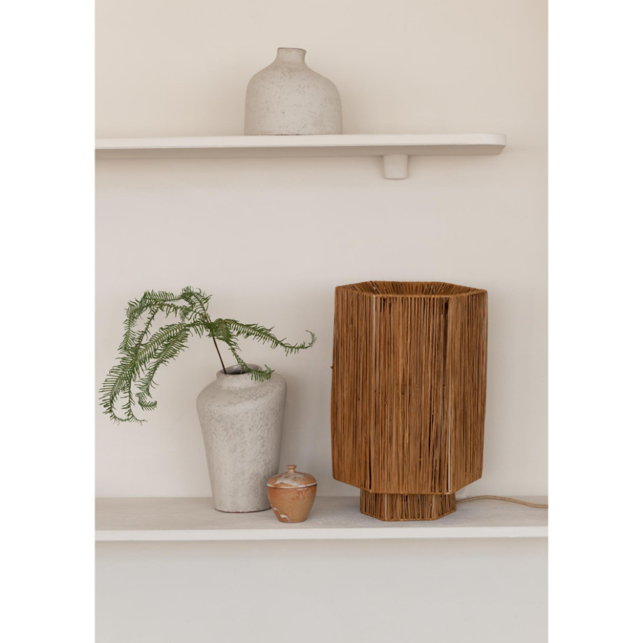 Lampe De Table Raphia PANAMA