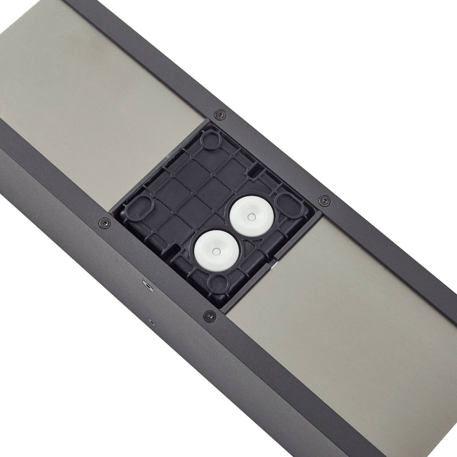Applique extérieure en aluminium moderneLED