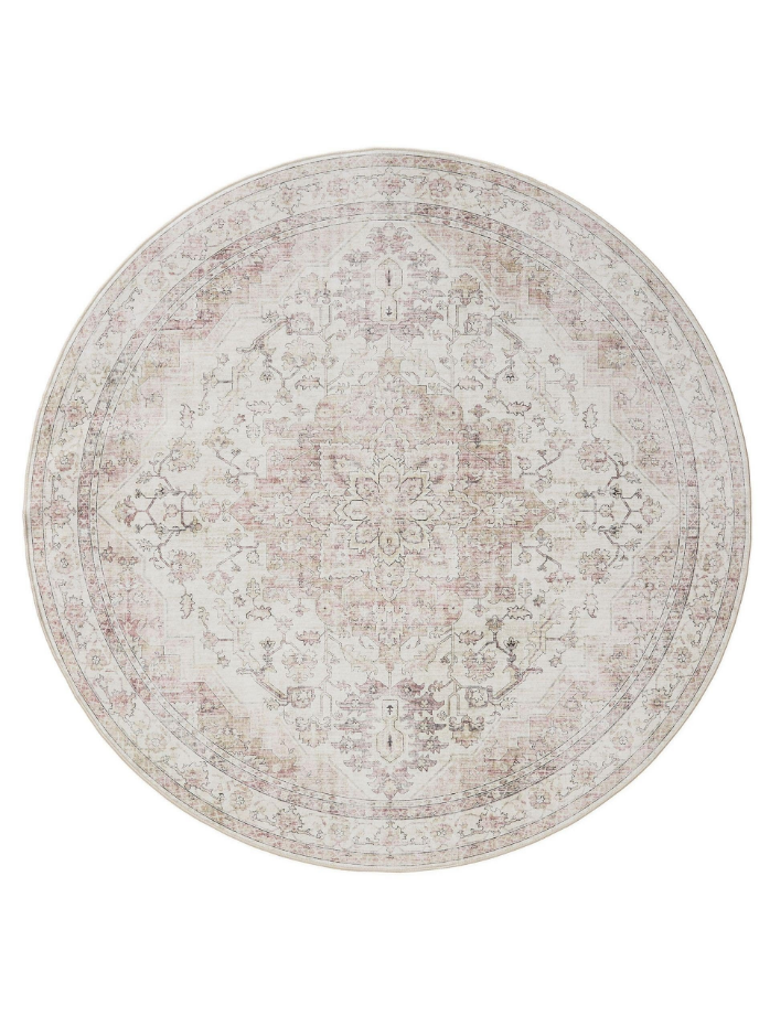 Tapis rond lavables GEORGE