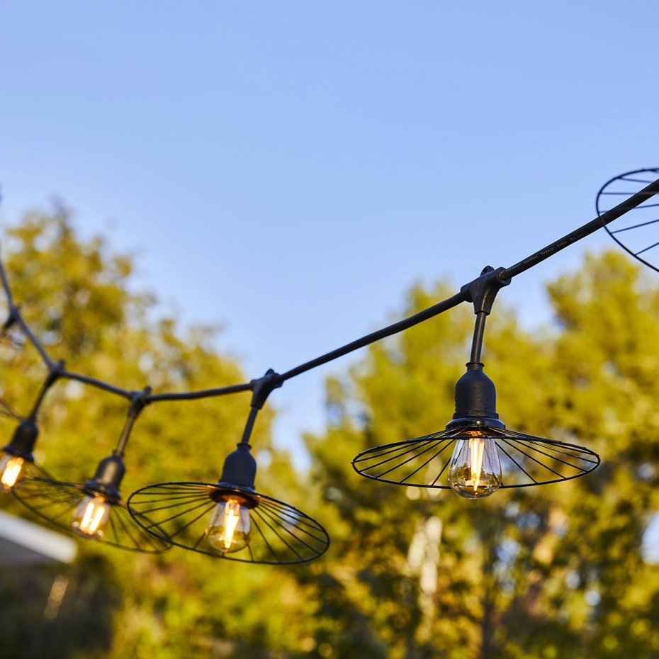 Guirlande connectable CHIC CAGE 10 ampoules E27 6M