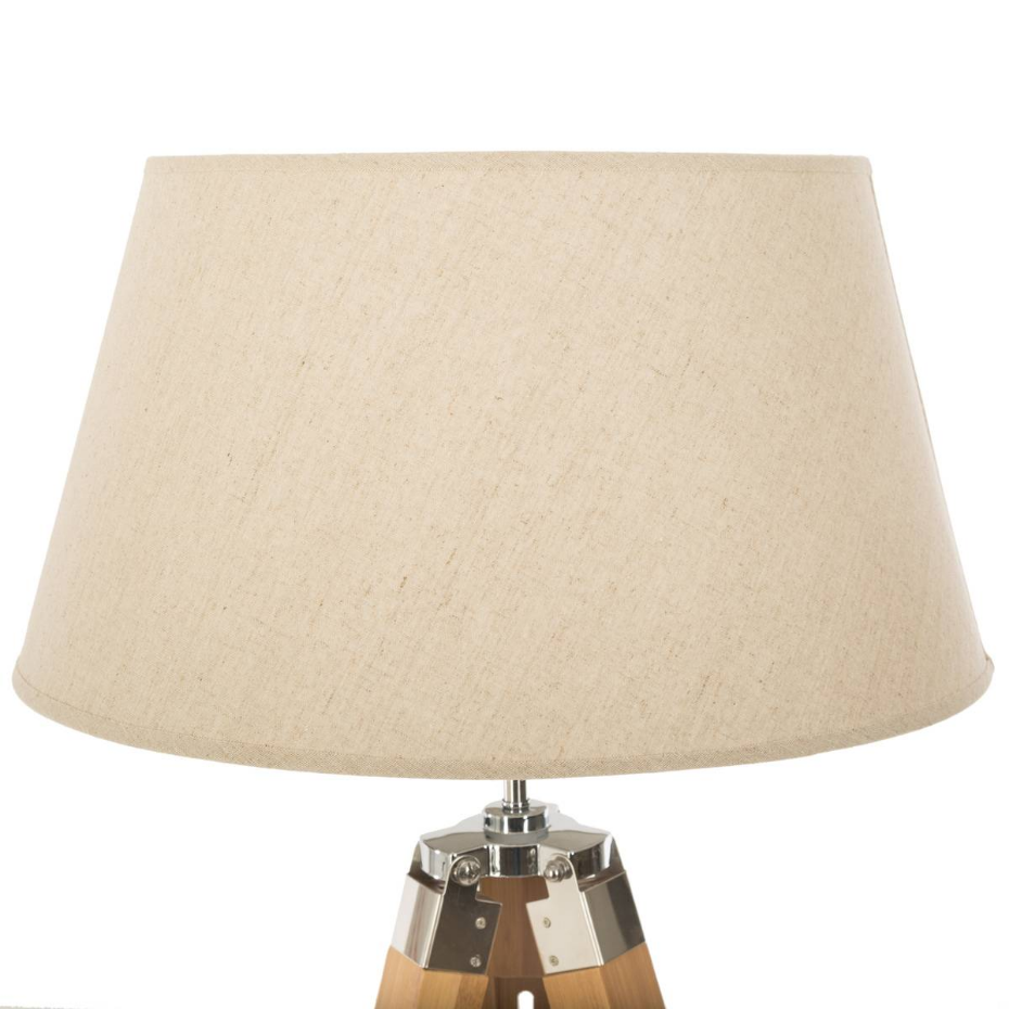 Lampadaire trépied pin ou bambou design RUNO