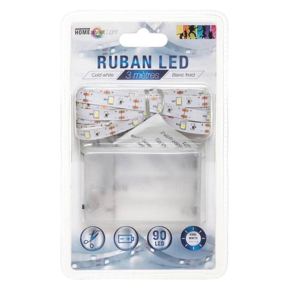 Ruban LED à pile