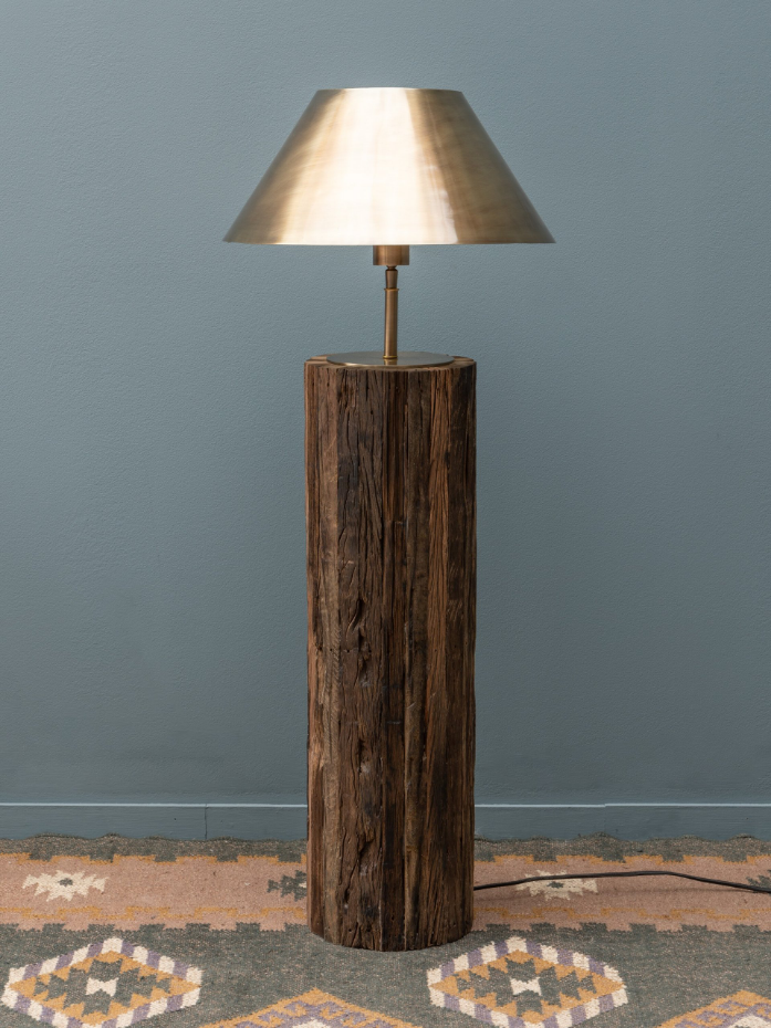 Lampadaire en bois NATUKA