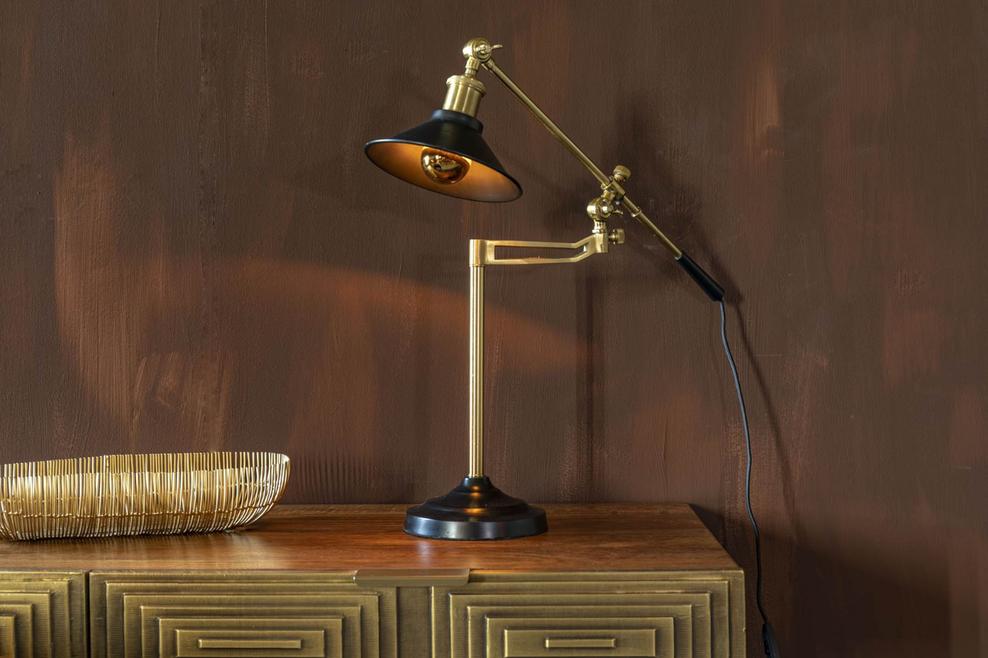 Lampe design en métal industriel, PENELOPE