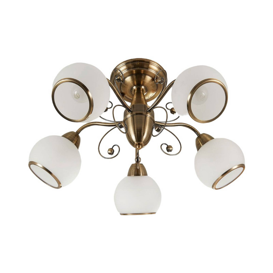 Plafonnier en verre antique, Corentin