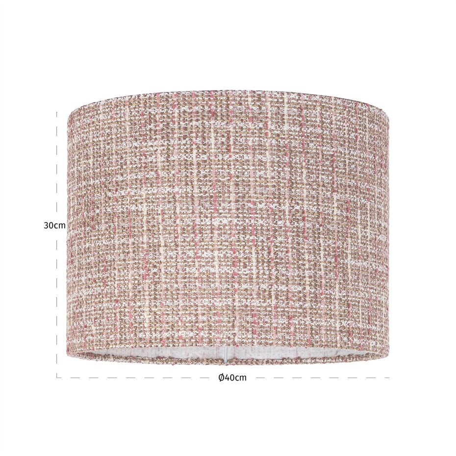 Abat-jour rond en polyester style moderne