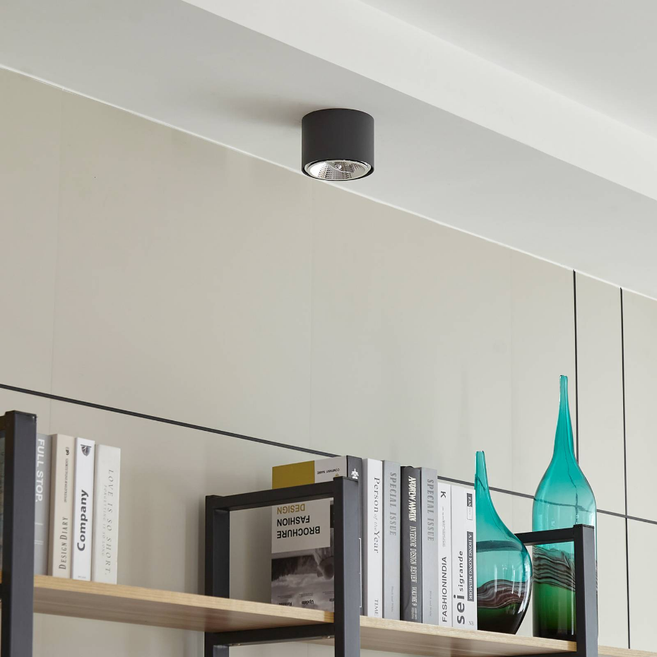 Spot en aluminium moderne, Mabel