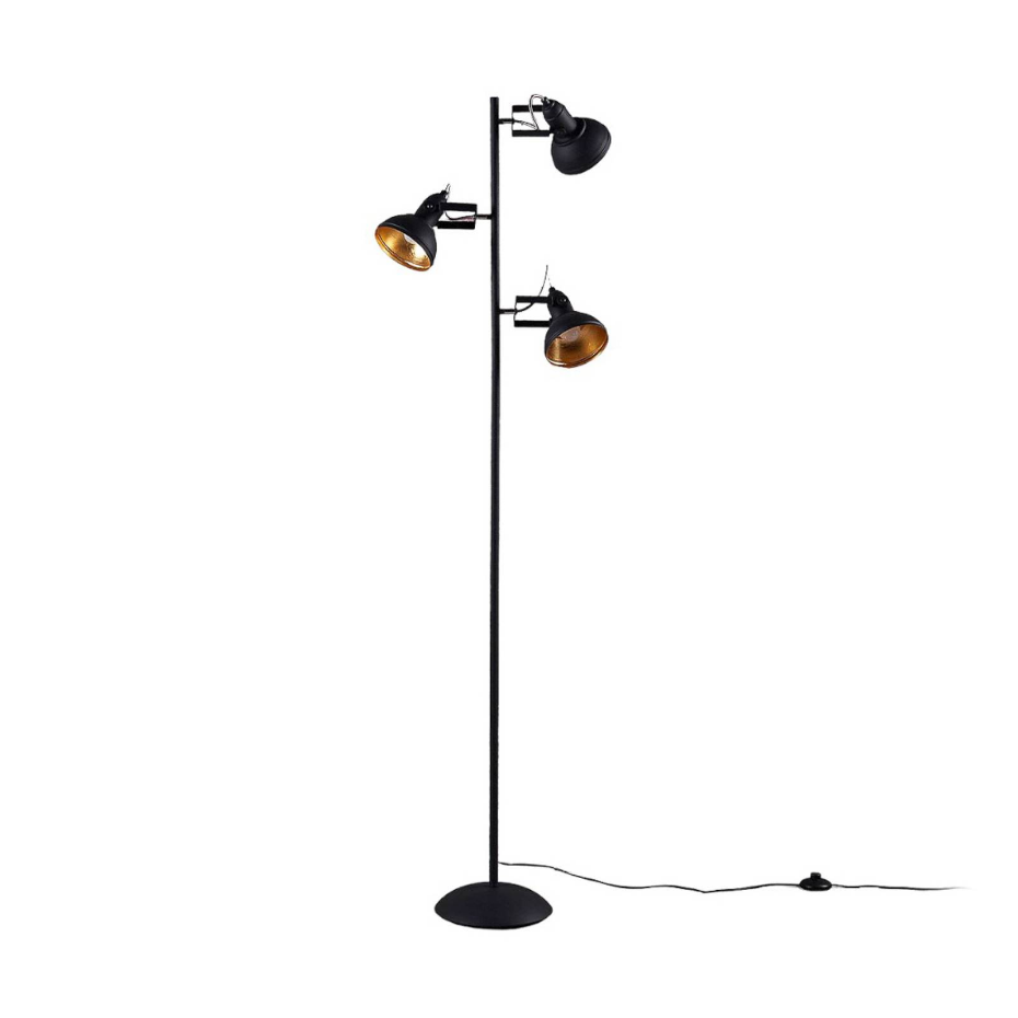 Lampadaire en métal industriel, Lilly