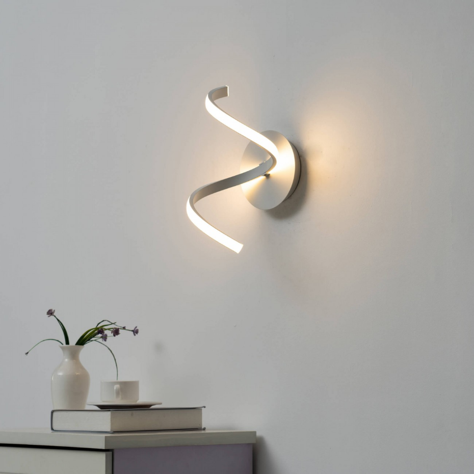 Applique LED spirale décorative - VORTEX