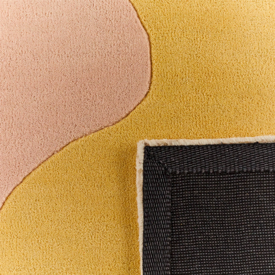 Tapis fait main en laine et coton Pantone