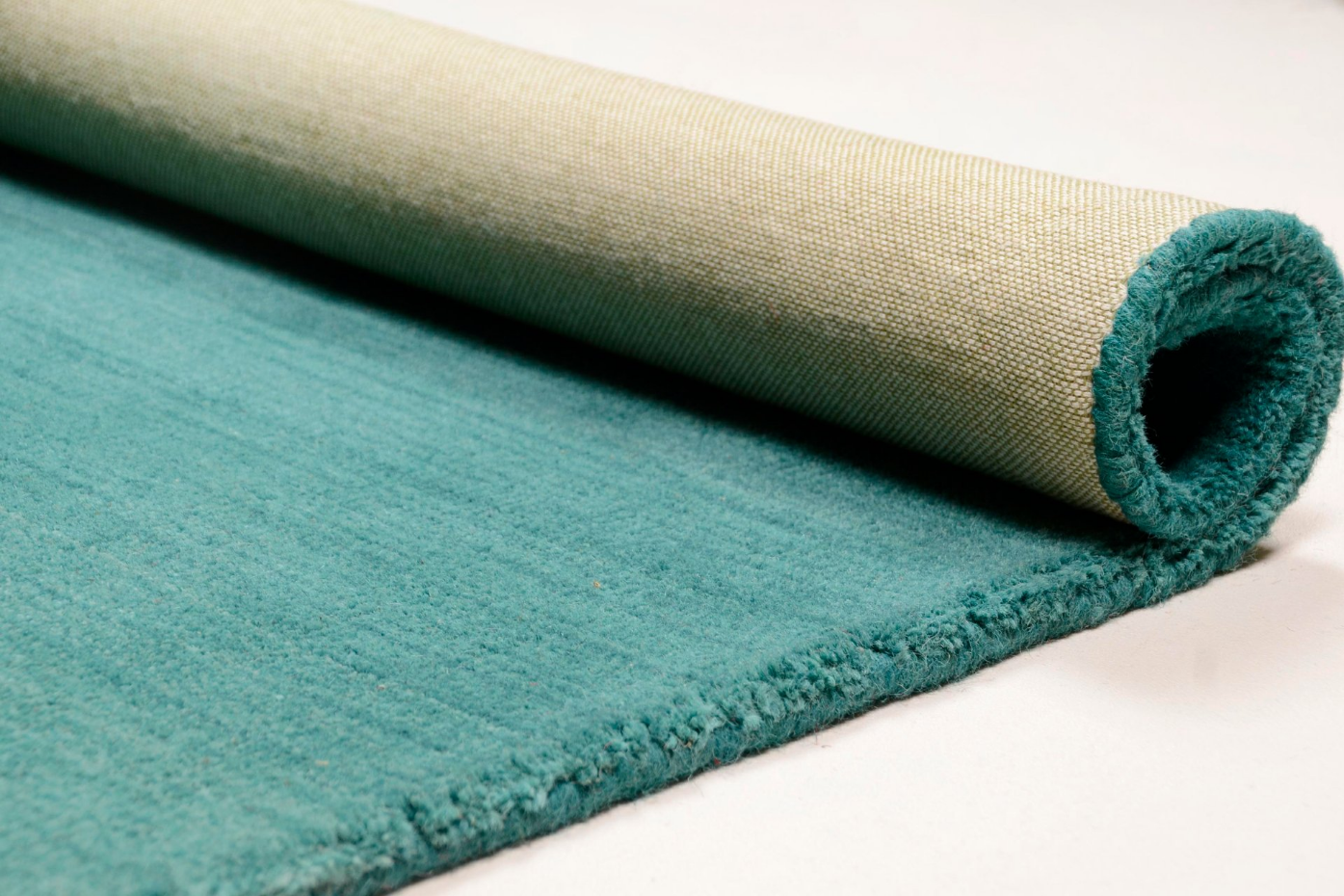 Tapis tissé main en couleurs vives et dégradé - Wool comfort
