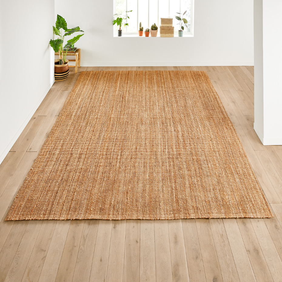 Tapis jute carré, Aftas