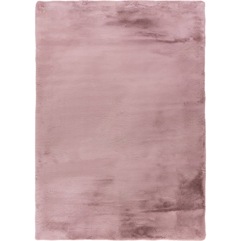 Tapis shaggy en polyester rectangulaire
