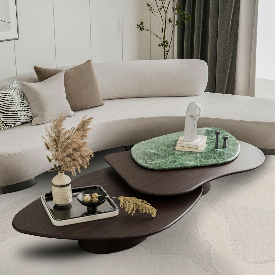Tapis doux à motifs en relief OSMOSE
