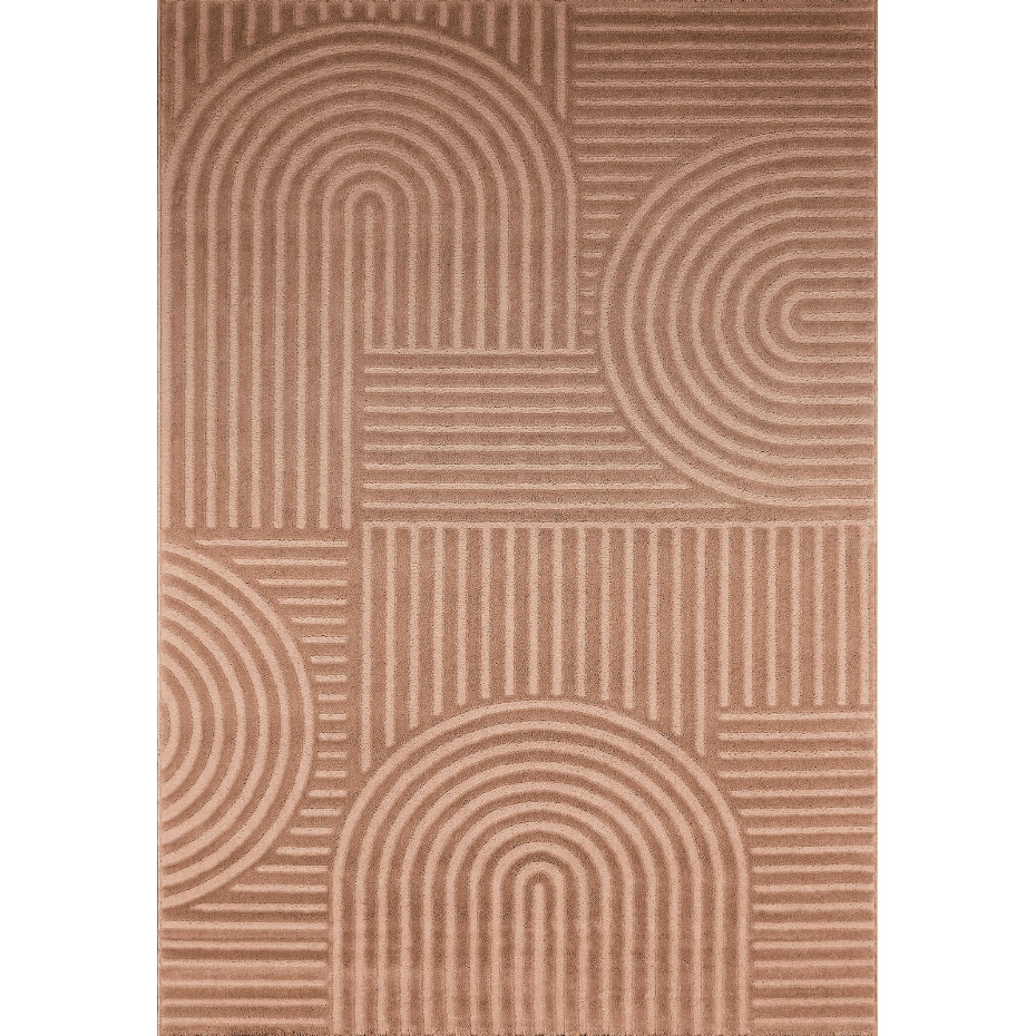Tapis rectangulaire en polypropylène Bianca