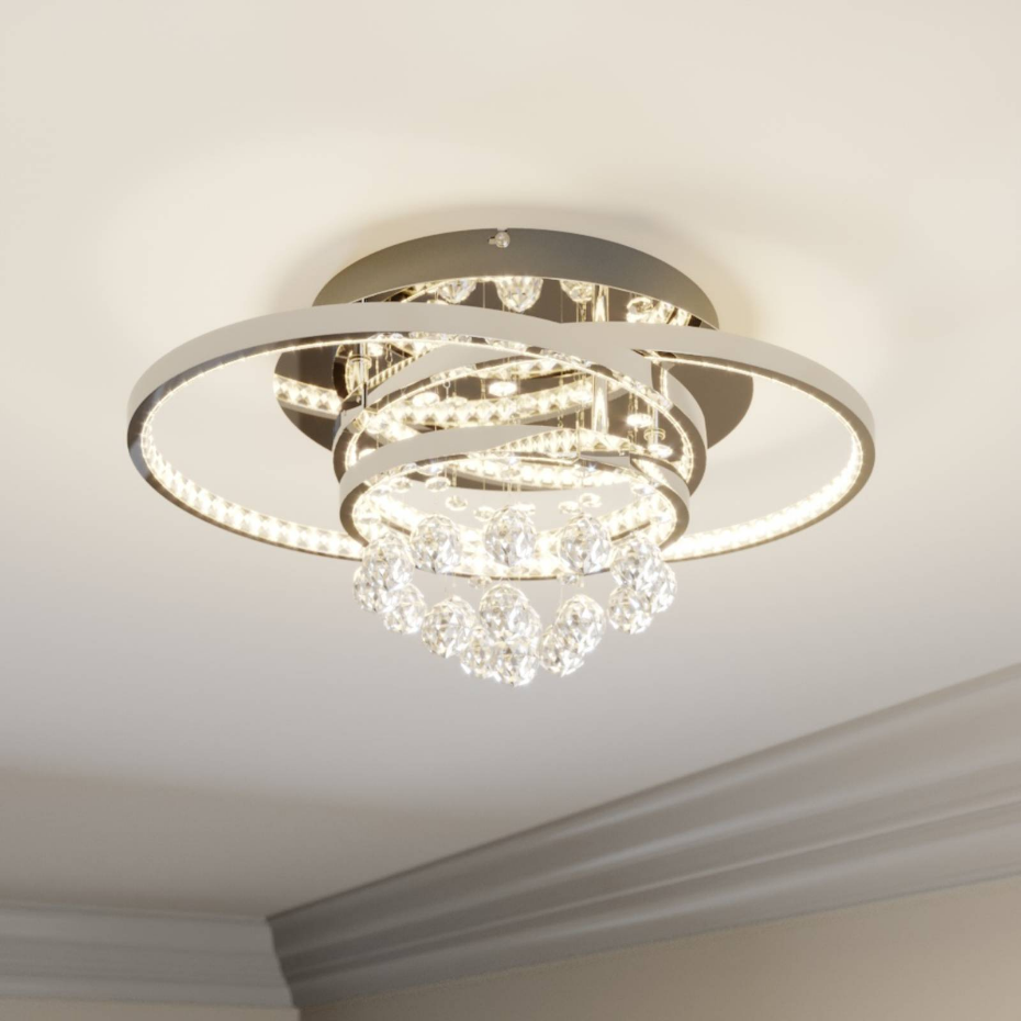 Plafonnier en métal moderneLED, Keely