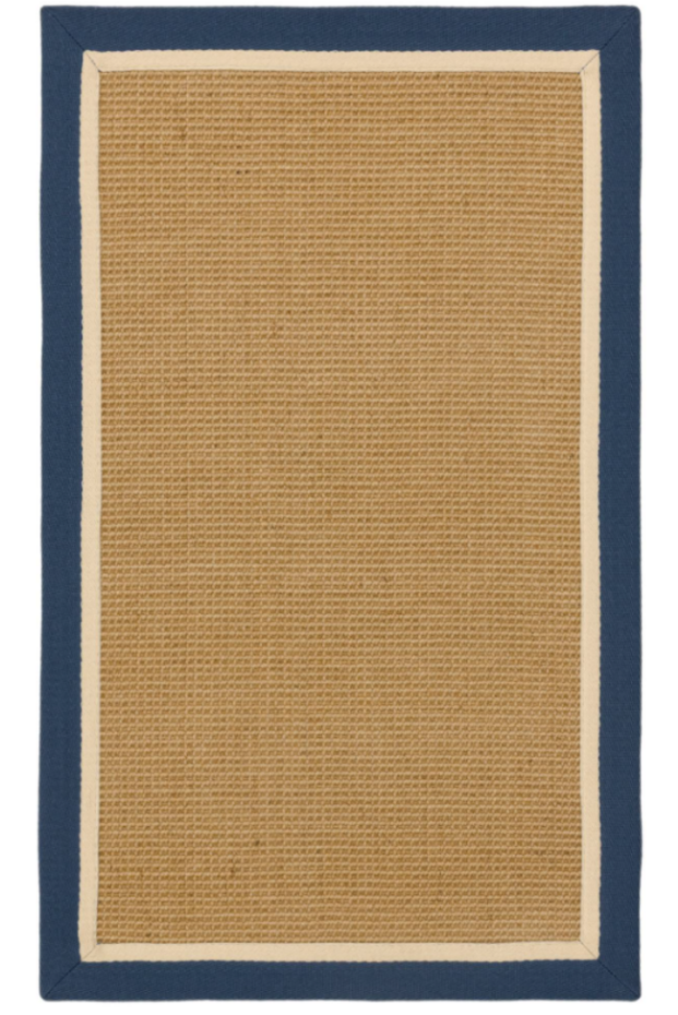 Tapis chambre et salon en jute moderne DORO