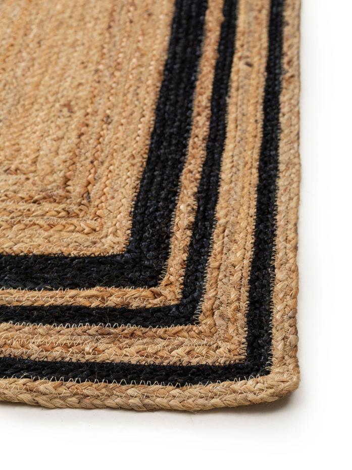 Tapis de jute tissé main JUTTA