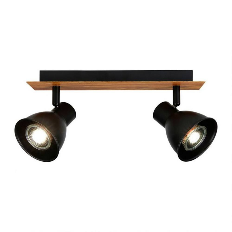 Rampe 2 Spots Orientables Atelier Noir
