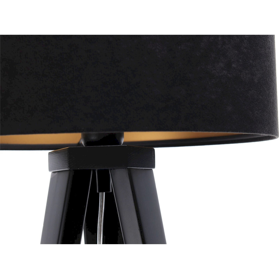 Lampe de chevet en bois Glamour