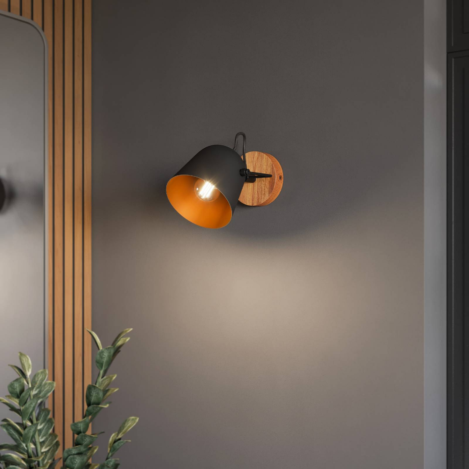 Spot en bois moderne, Adalin