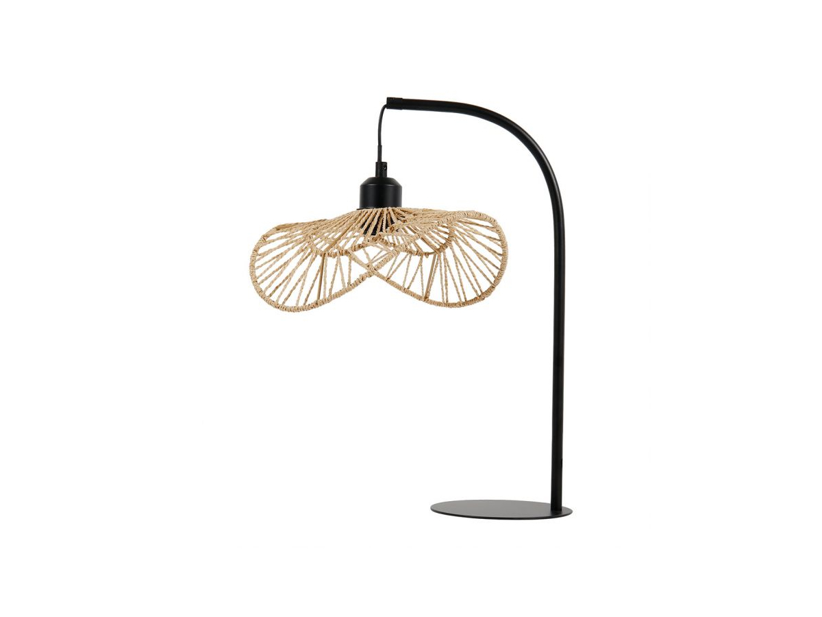 Lampe corde et métal Ozana