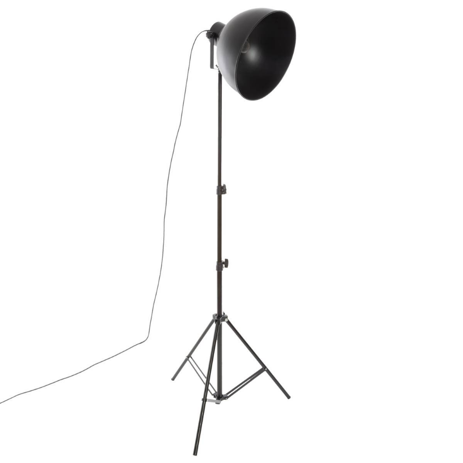 Lampadaire trépied fer BASALT