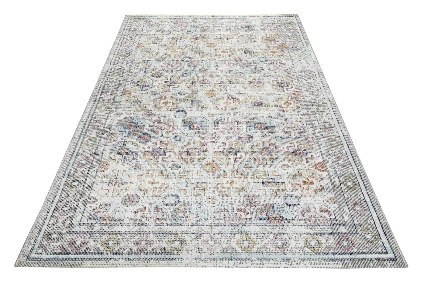 Tapis intérieur extérieur motif vintage ,  Geneva