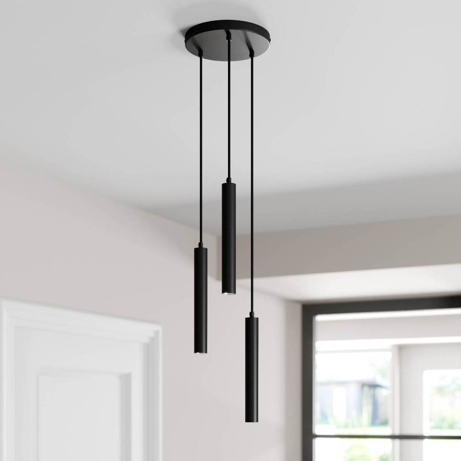 Suspension en aluminium moderneLED, Franka