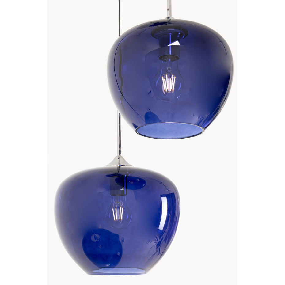 Suspension en verre et acier, SPHERE
