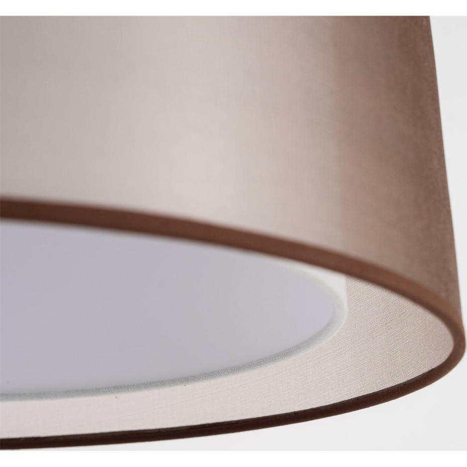 Lampe art déco en bronze et cristal