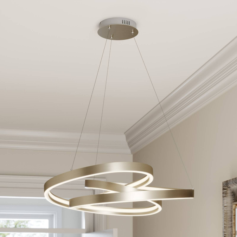 Suspension en aluminium moderneLED, Gunbritt