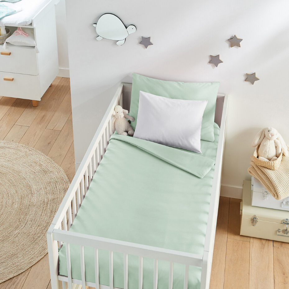 Housse de couette bébé en coton, Scenario
