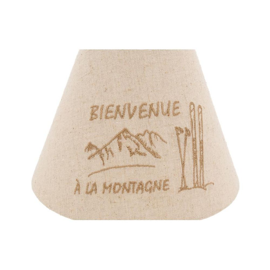Lampe à poser Bienvenue à la montagne