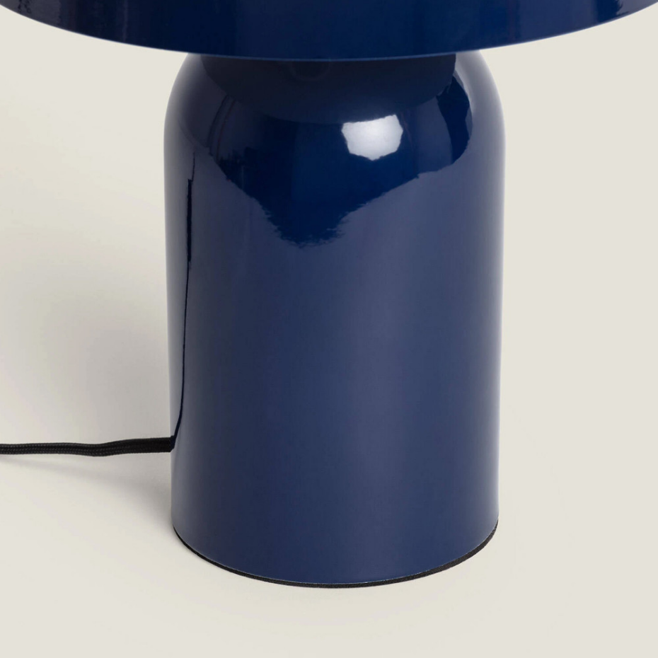 Lampe à poser champignon en métal- ARTO