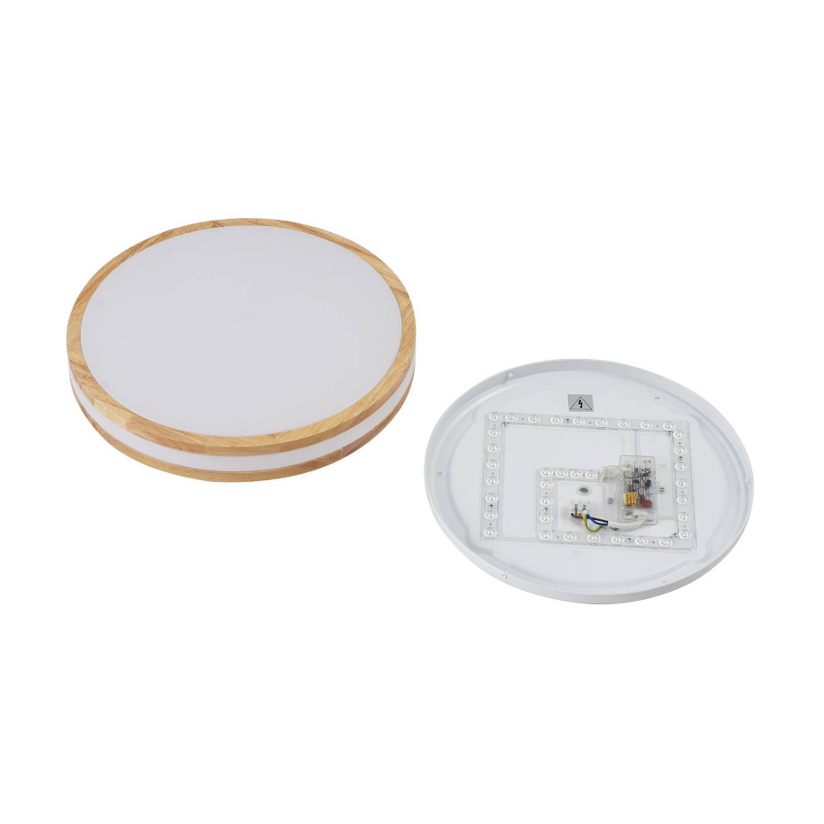 Plafonnier en bois moderneLED, Emiva