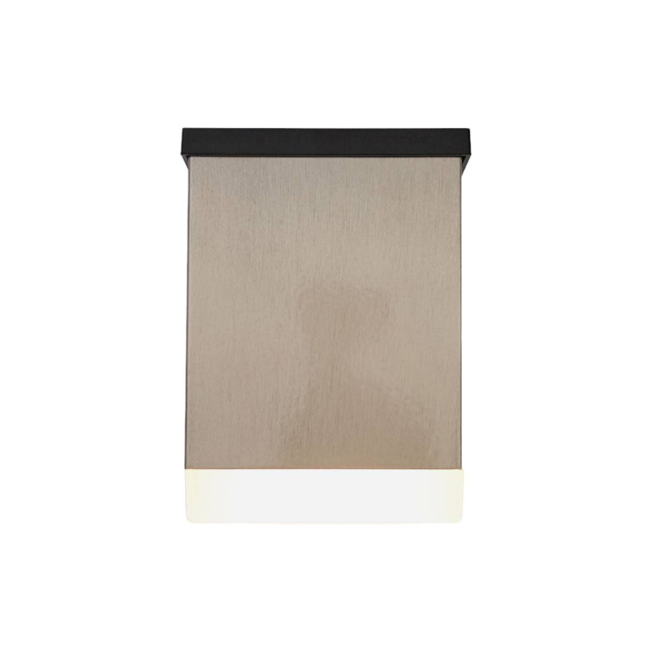 Lampe solaire extérieure en inox moderneLED