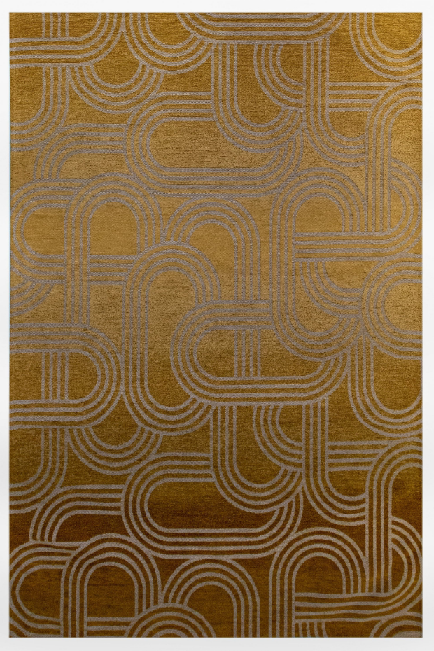 Tapis salon et chambre moderne tissé plat FEVER