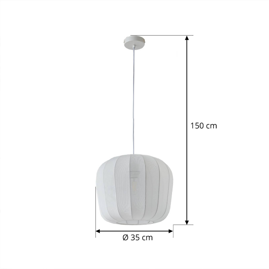 Suspension en textile moderne, Helin