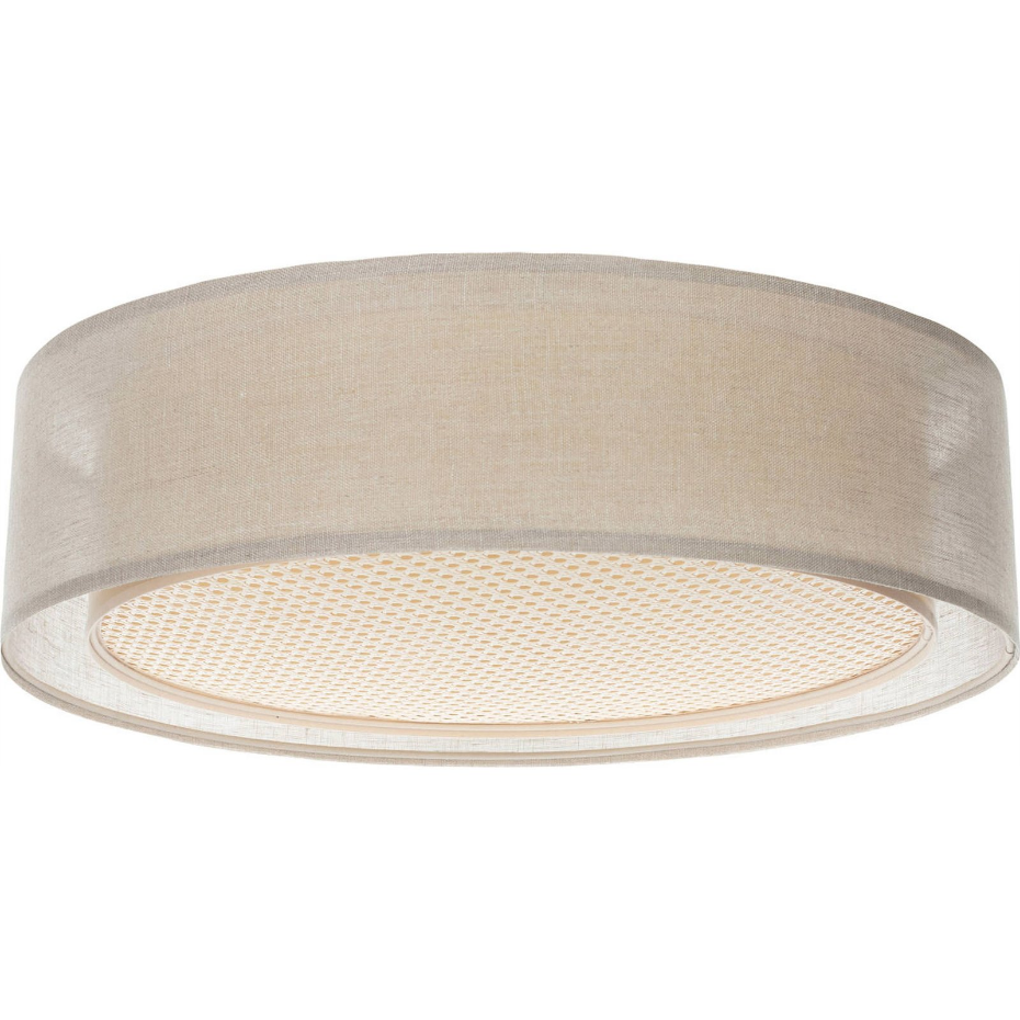 Plafonnier rond en tissu design moderne Puro