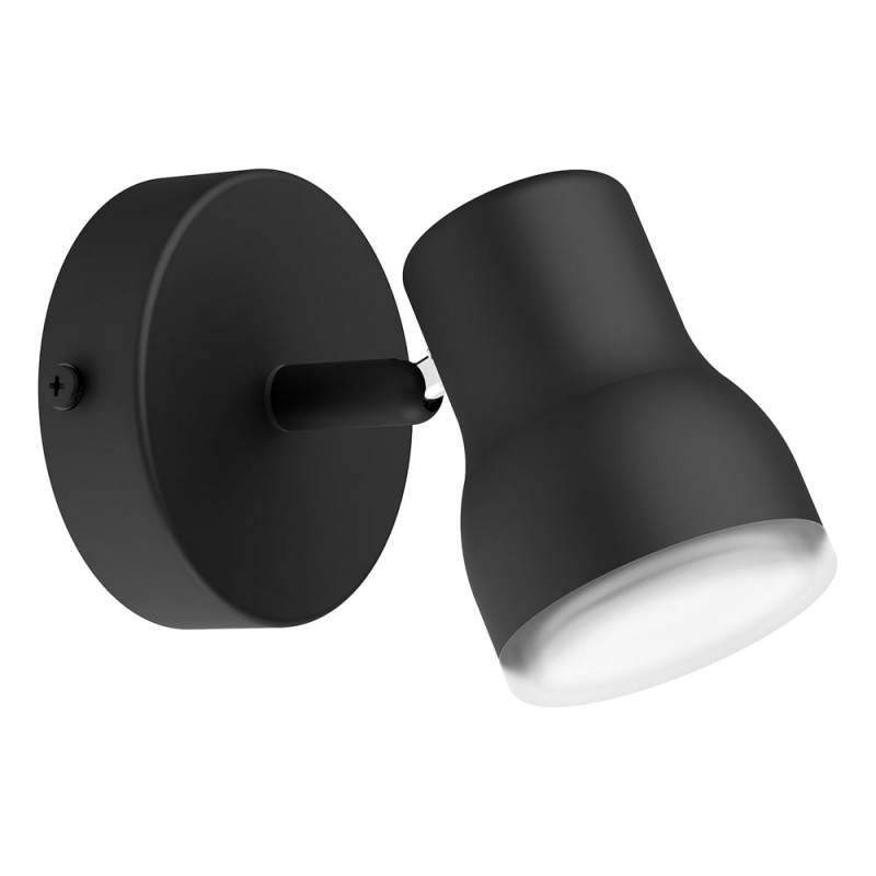 Spot Salle De Bain Axel Noir Ip44