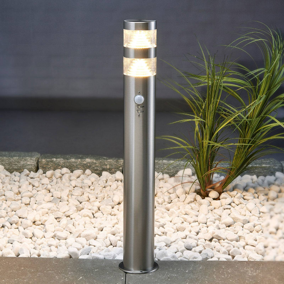 Luminaire extérieur en inox moderneLED