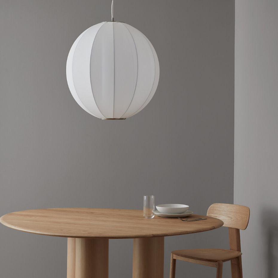 Suspension ronde, lampion en maille, Satchi