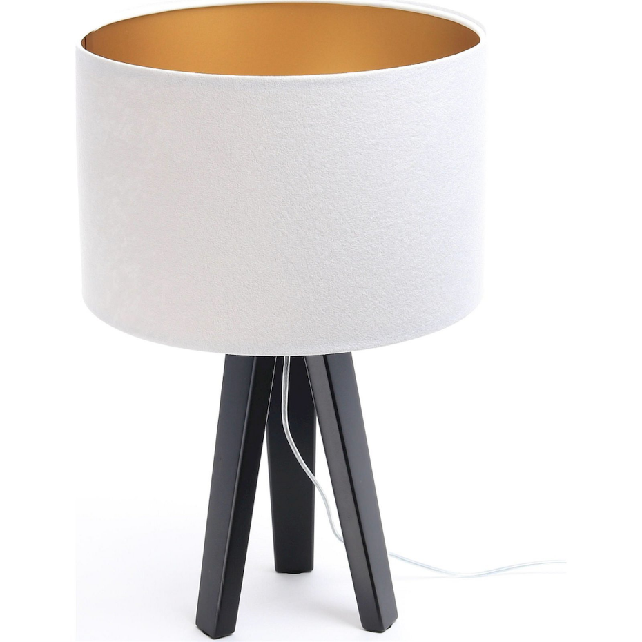 Lampe de chevet en bois Glamour