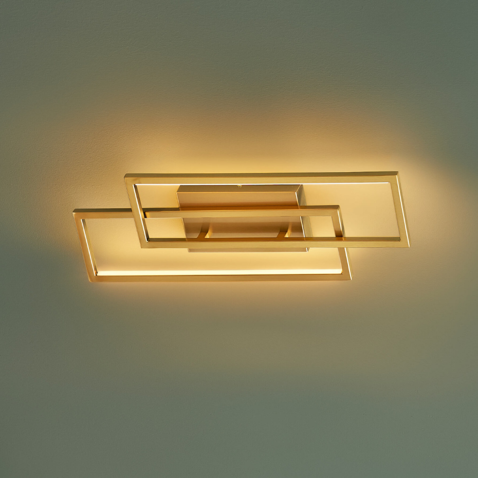 Applique ou plafonnier LED doré - TORELLO