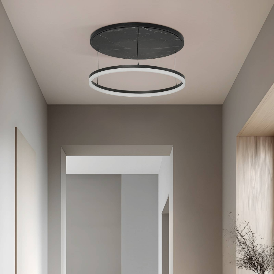 Plafonnier en métal moderneLED, Orven